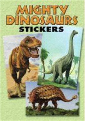 Mighty Dinosaurs Stickers：36 Stickers, 9 Different Designs