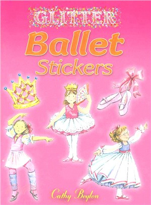 Glitter Ballet Stickers