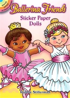 Ballerina Friends Sticker Paper Dolls