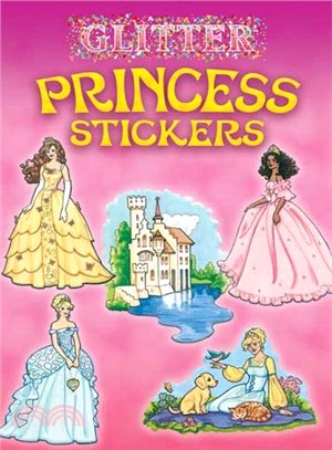 Glitter Princess Stickers