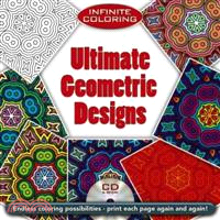 Infinite Coloring Ultimate Geometric Designs