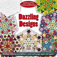 Infinite Coloring Dazzling Designs Coloring Book