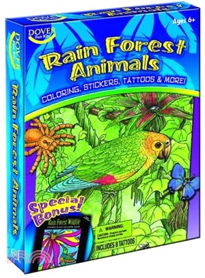 Rain Forest Animals Coloring Book