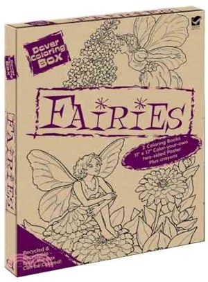 Dover Coloring Box - Fairies ─ Green Edition