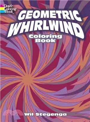 Geometric Whirlwind Coloring Book