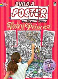 Build a Poster Coloring Book Fairy Princess ─ Green Edition