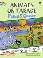 Animals on Parade Find & Color