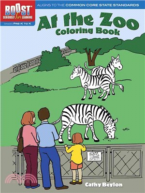 Boost at the Zoo Coloring Book