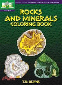 Rocks and Minerals Coloring Book