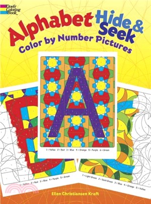 Alphabet Hide & Seek ― Color by Number Pictures