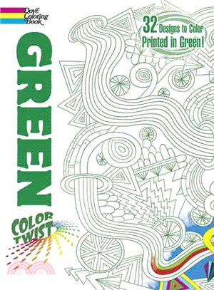 Colortwist Green Coloring Book