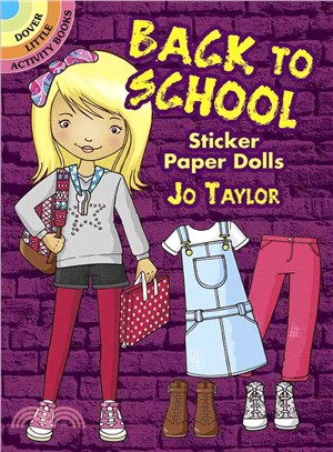 Back to School Sticker Paper Dolls