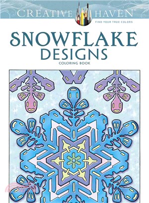 Snowflake Designs Adult Coloring Book