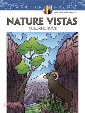 Nature Vistas Coloring Book