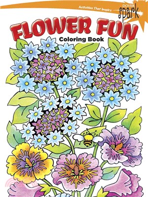 Flower Fun Coloring Book