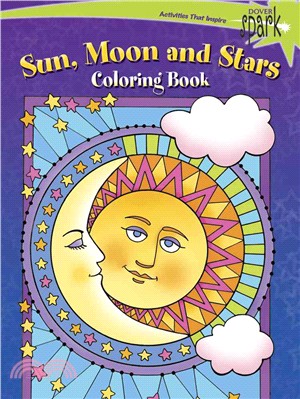 Sun Moon Stars Coloring Book
