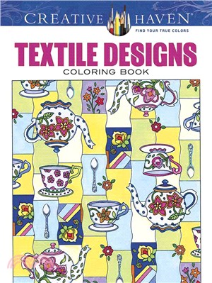 Textile Designs Coloring Book