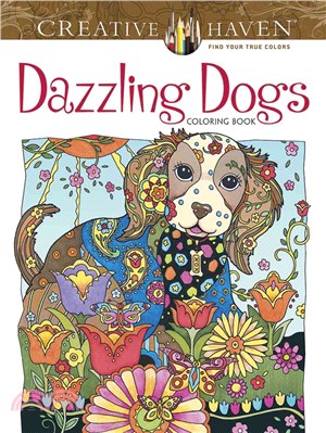 Dazzling Dogs Coloring Book