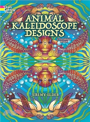 Animal Kaleidoscope Designs Coloring Book