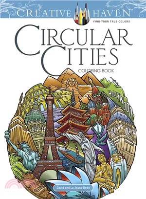 Circular Cities Coloring Book