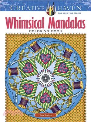 Creative Haven Whimsical Mandalas Coloring Book