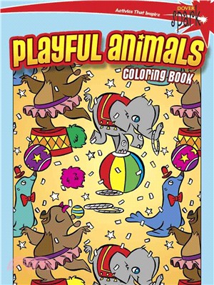 Spark Playful Animals Coloring Book