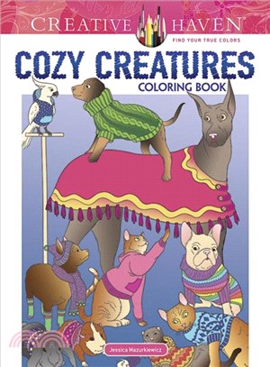 Creative Haven Cozy Creatures Coloring Book