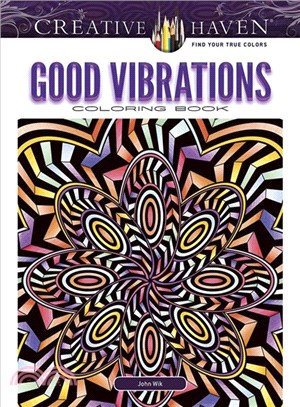 Creative Haven Good Vibrations Coloring Book