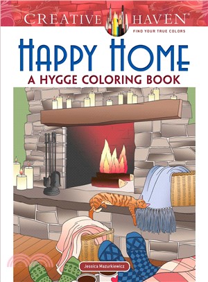 Creative Haven Happy Home ― A Hygge Coloring Book