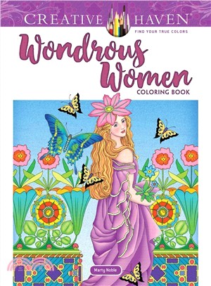 Creative Haven Wondrous Women Coloring Book