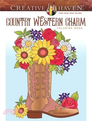 Creative Haven Country Western Charm Coloring Book