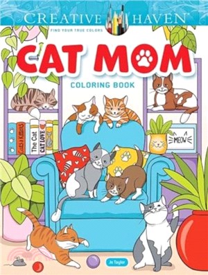 Creative Haven Cat Mom Coloring Book