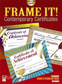 Frame It! Studio Contemporary Certificates