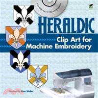 Heraldic Clip Art for Machine Embroidery ─ Green Edition