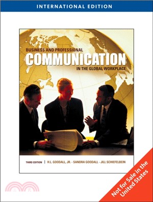 Business and Professional Communication in the Global Workplace, International Edition