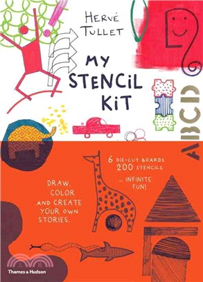 My Stencil Kit: Draw, colour and create your own stories