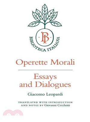 Operette Morali ― Essays and Dialogues