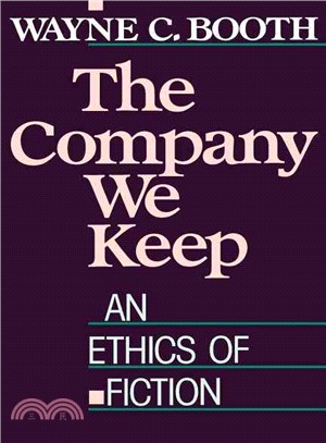 The Company We Keep ― An Ethics of Fiction