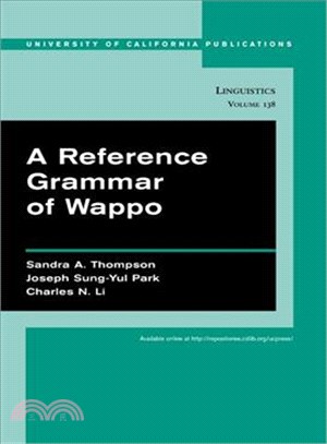 A Reference Grammar of Wappo