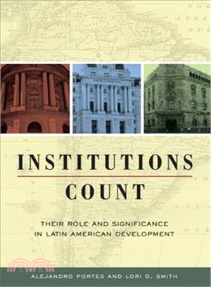 Institutions count :their ro...