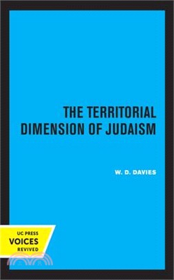 The Territorial Dimension of Judaism, Volume 23