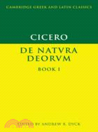 Cicero: De Natura Deorum Book I