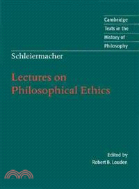 Lectures on Philosophical Ethics