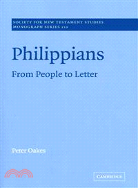 Philippians：From People to Letter