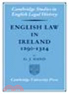 English Law in Ireland 1290-1324