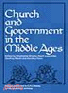 Church and Government in the Middle Ages