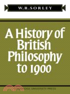 A History of British Philosophy to 1900