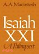 Isaiah XXI:A palimpsest