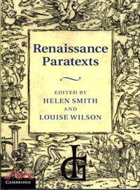 Renaissance Paratexts