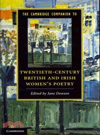 The Cambridge Companion to Twentieth-Century British and Irish Women's Poetry